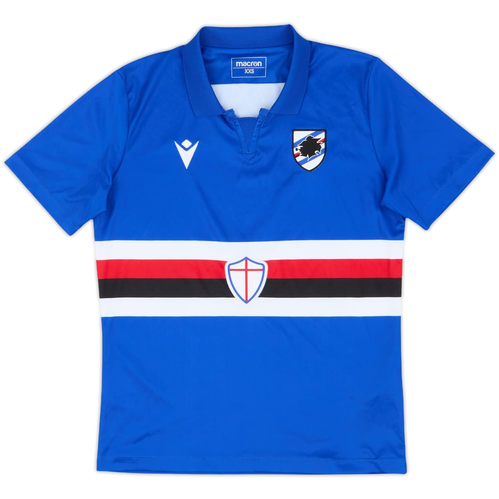2020-21 Sampdoria Home Shirt - 9/10 - (S.Boys)