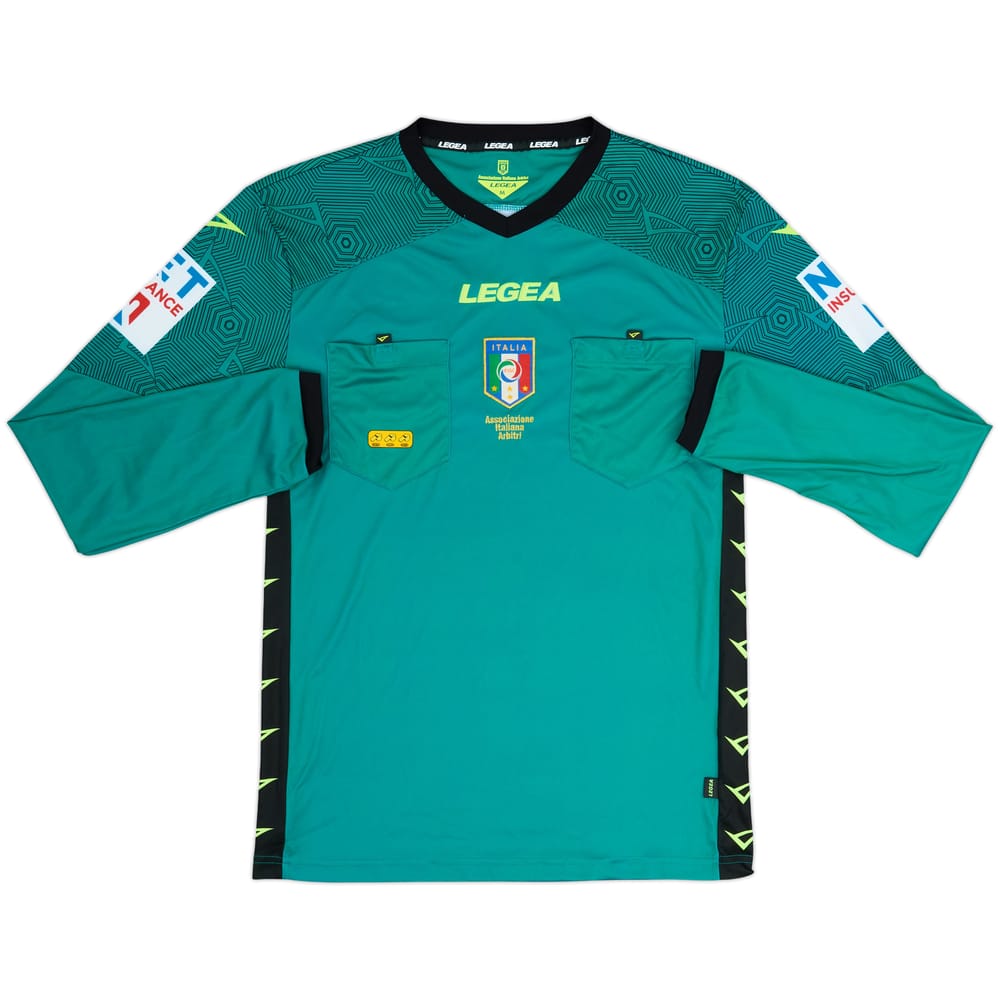 2021-22 Italy Legea Referee L/S Shirt - 10/10 - (M)