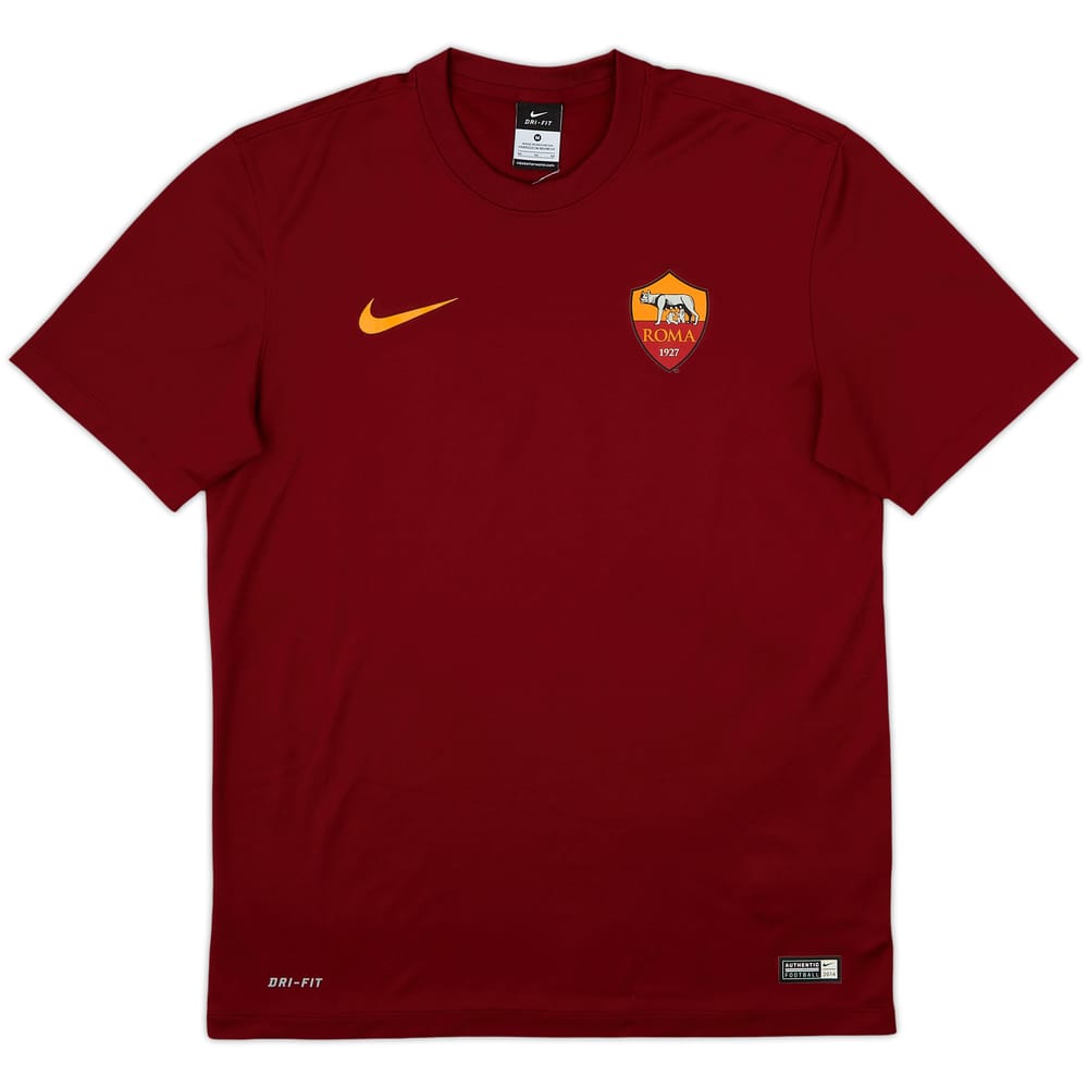2014-15 Roma Basic Home Shirt - 8/10 - (M)