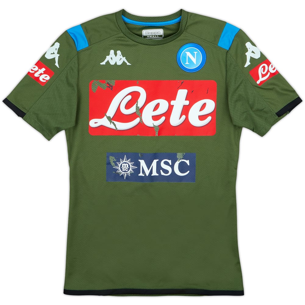 2019-20 Napoli Kappa Training Shirt - 4/10 - (S)