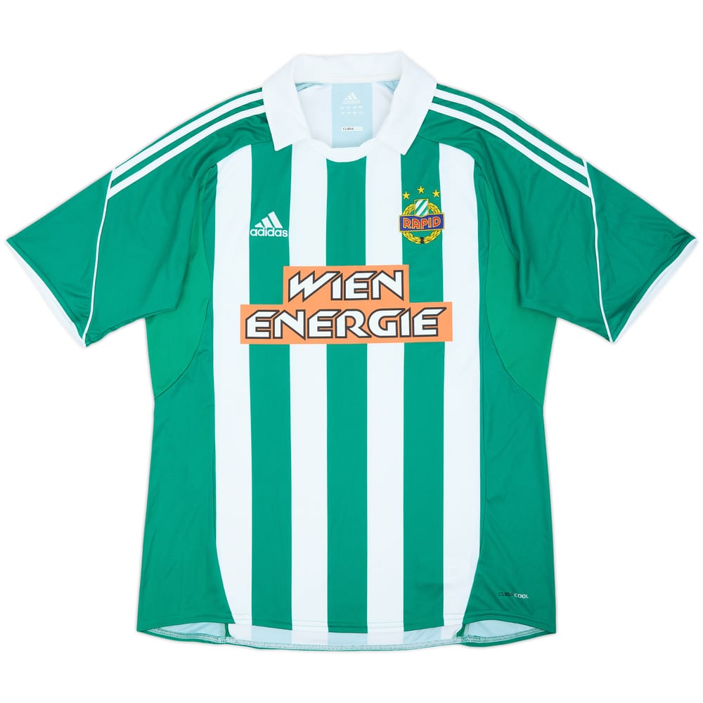 2009-10 Rapid Vienna Home Shirt - 9/10 - (XL)