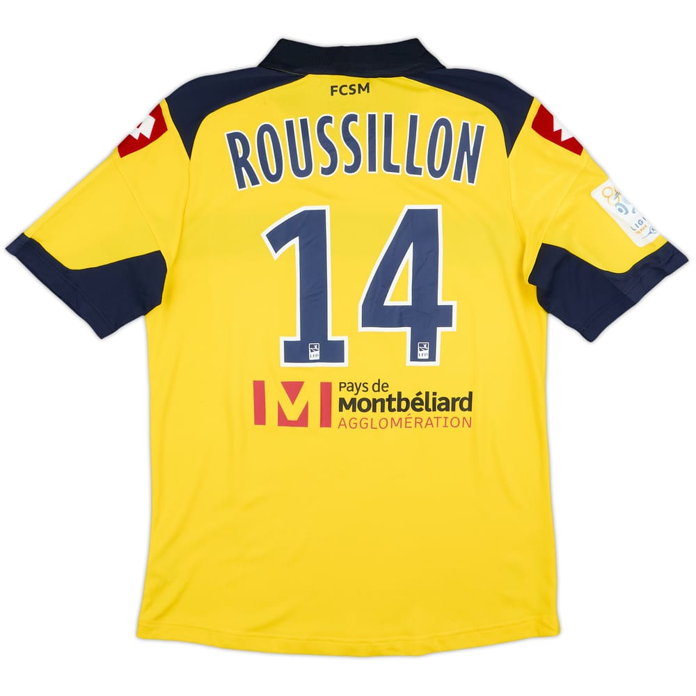 2012-13 Sochaux Home Shirt Roussillon #14 - 8/10 - (L)