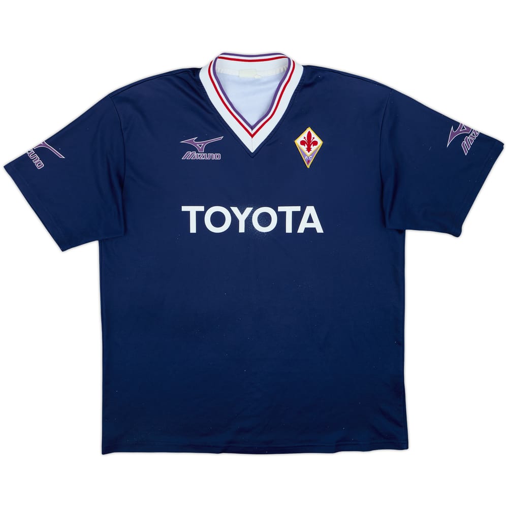 2001-02 Fiorentina Mizuno Training Shirt - 6/10 - (XXL)