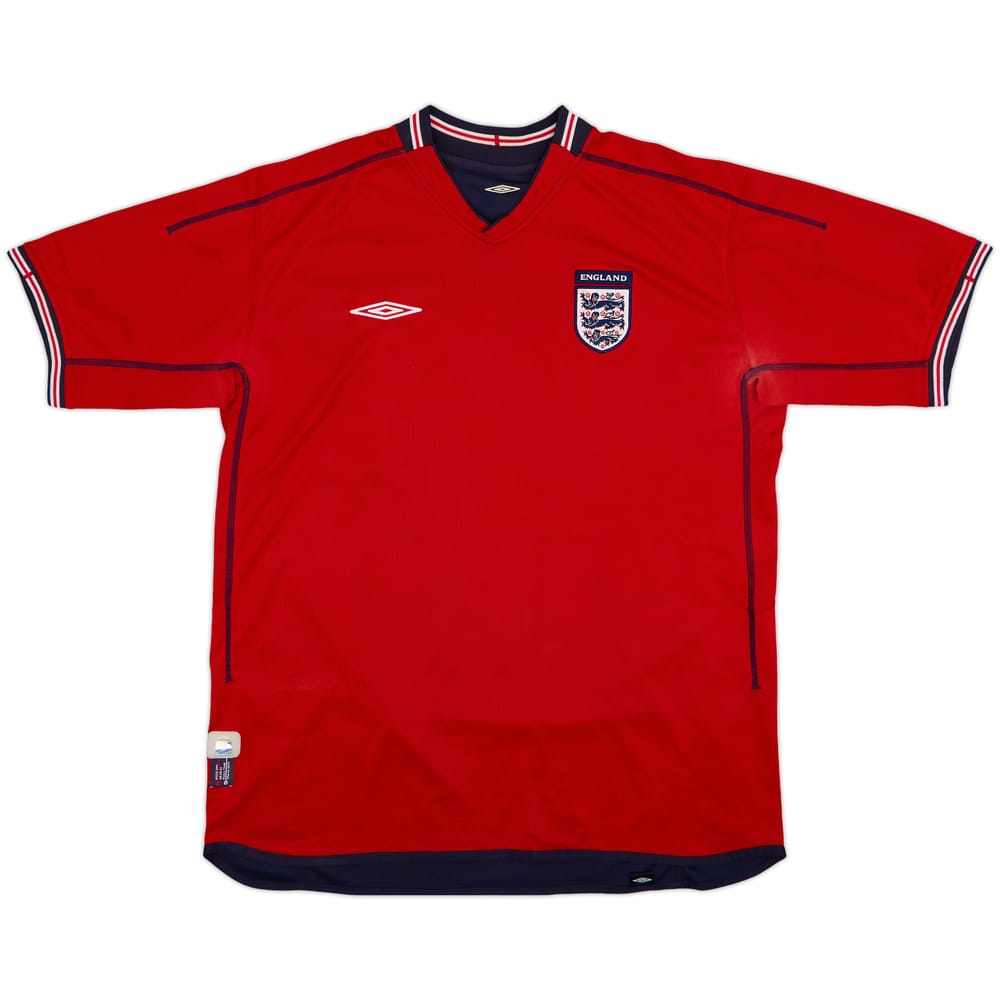 2002-04 England Away Shirt - 4/10 - (XL)