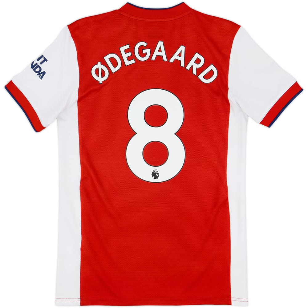 2021-22 Arsenal Home Shirt Odegaard #8 - 8/10 - (S)