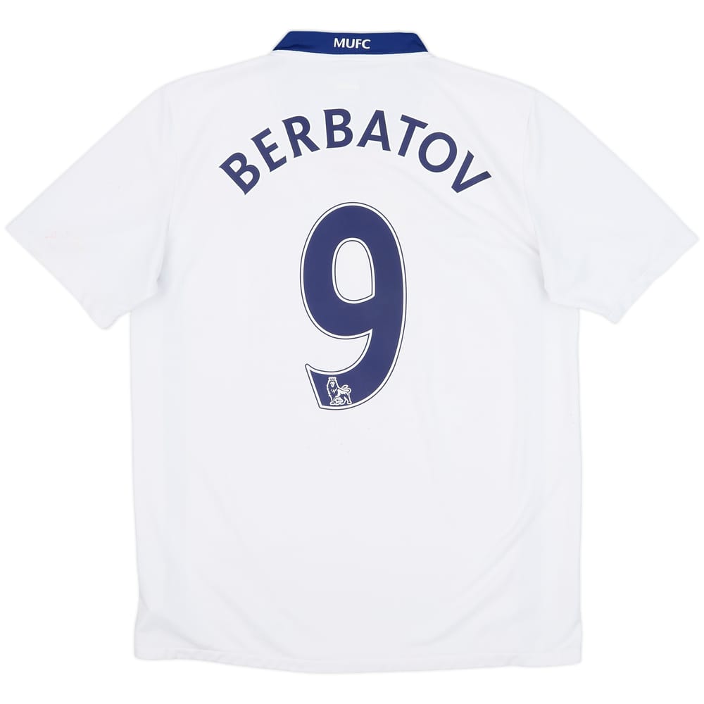 2008-10 Manchester United Away Shirt Berbatov #9 - 6/10 - (S)