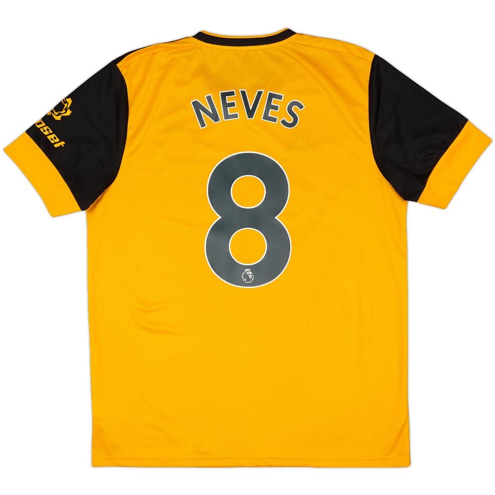2020-21 Wolves Home Shirt Neves #8 - 7/10 - (L)
