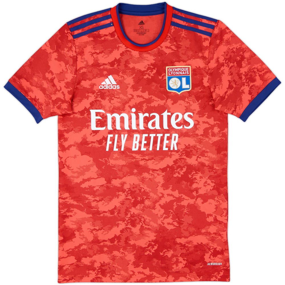 2021-22 Lyon Away Shirt - 10/10 - (XS)
