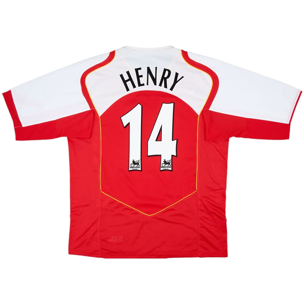 2004-05 Arsenal Home Shirt Henry #14 - 10/10 - (XL)