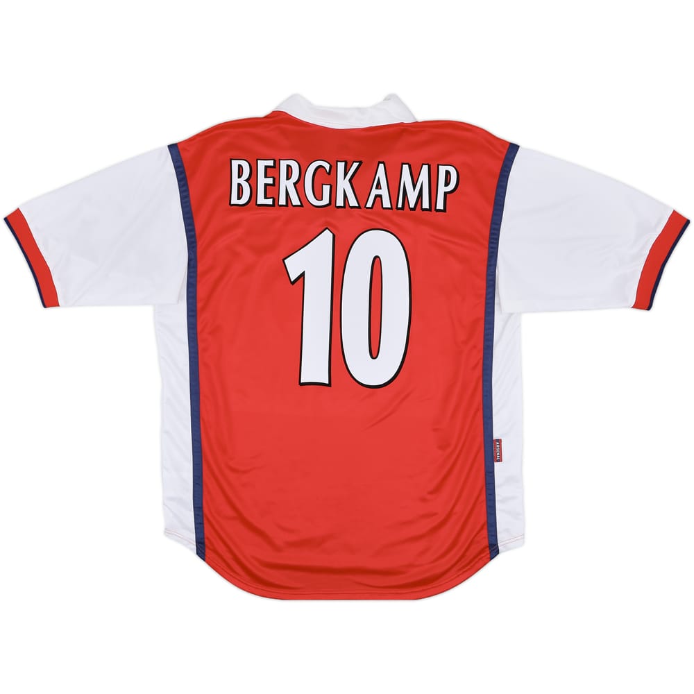 1998-99 Arsenal Home Shirt Bergkamp #10 - 10/10 - (L)