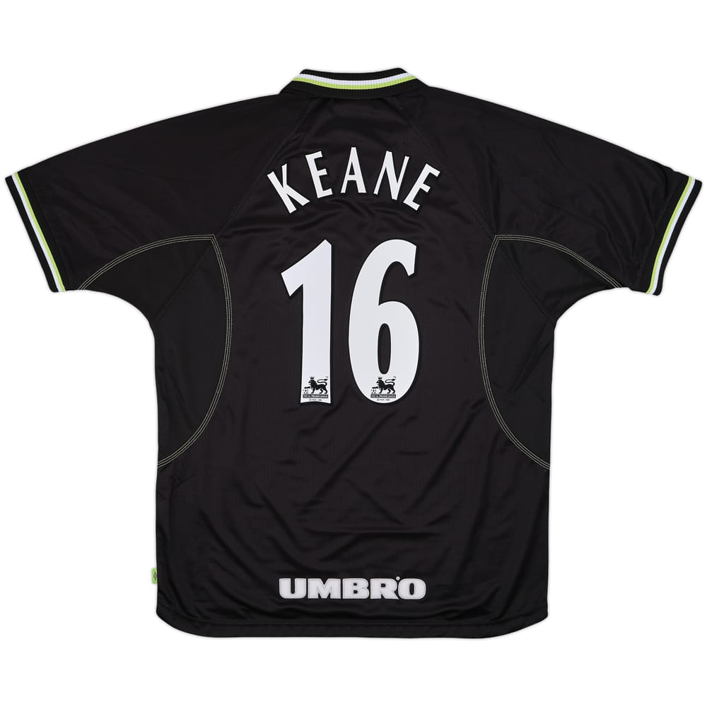 1998-99 Manchester United Third Shirt Keane #16 - 8/10 - (XL)