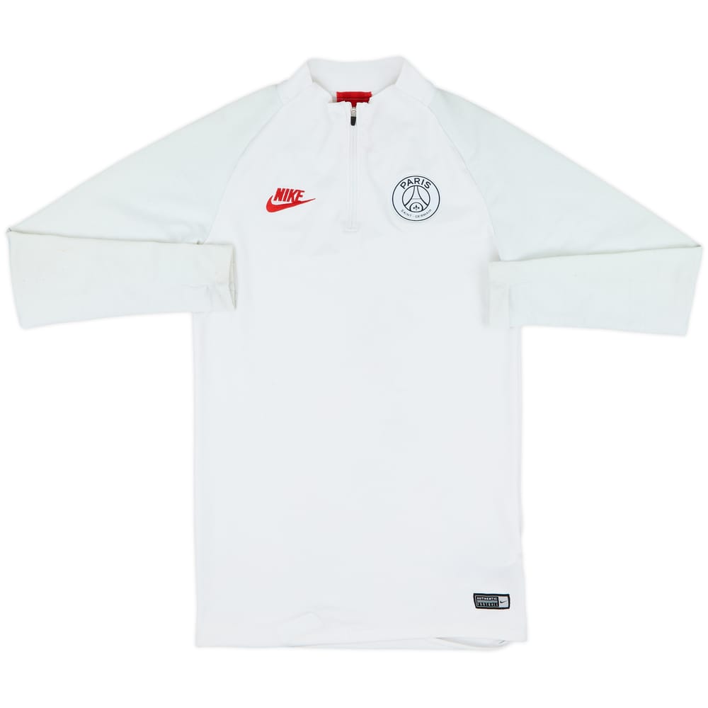 2019-20 Paris Saint-Germain Nike 1/4 Zip Drill Top - 4/10 - (XS)