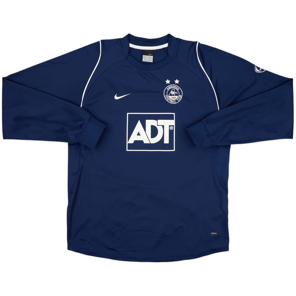 2005-06 Aberdeen Third L/S Shirt - 7/10 - (M)