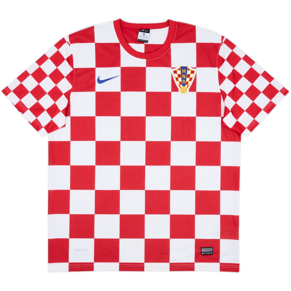2012-14 Croatia Basic Home Shirt - 9/10 - (XL)