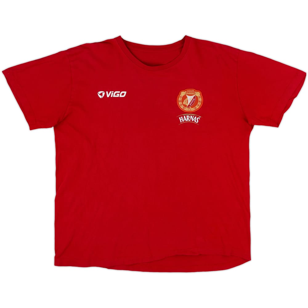 2010-11 Widzew Lodz Vigo Cotton Tee - 9/10 - (L)