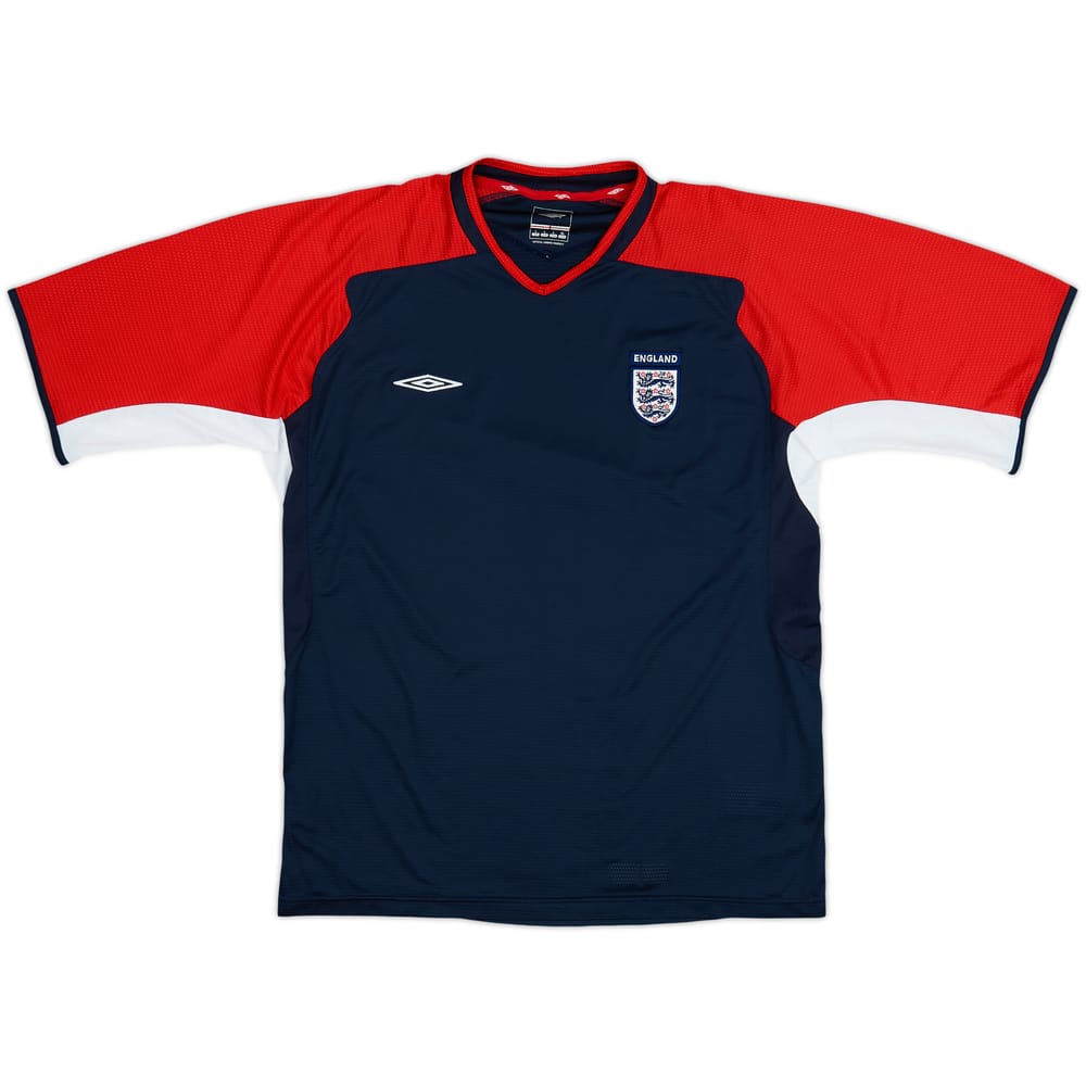 2005-06 England Umbro Training Shirt - 9/10 - (L)