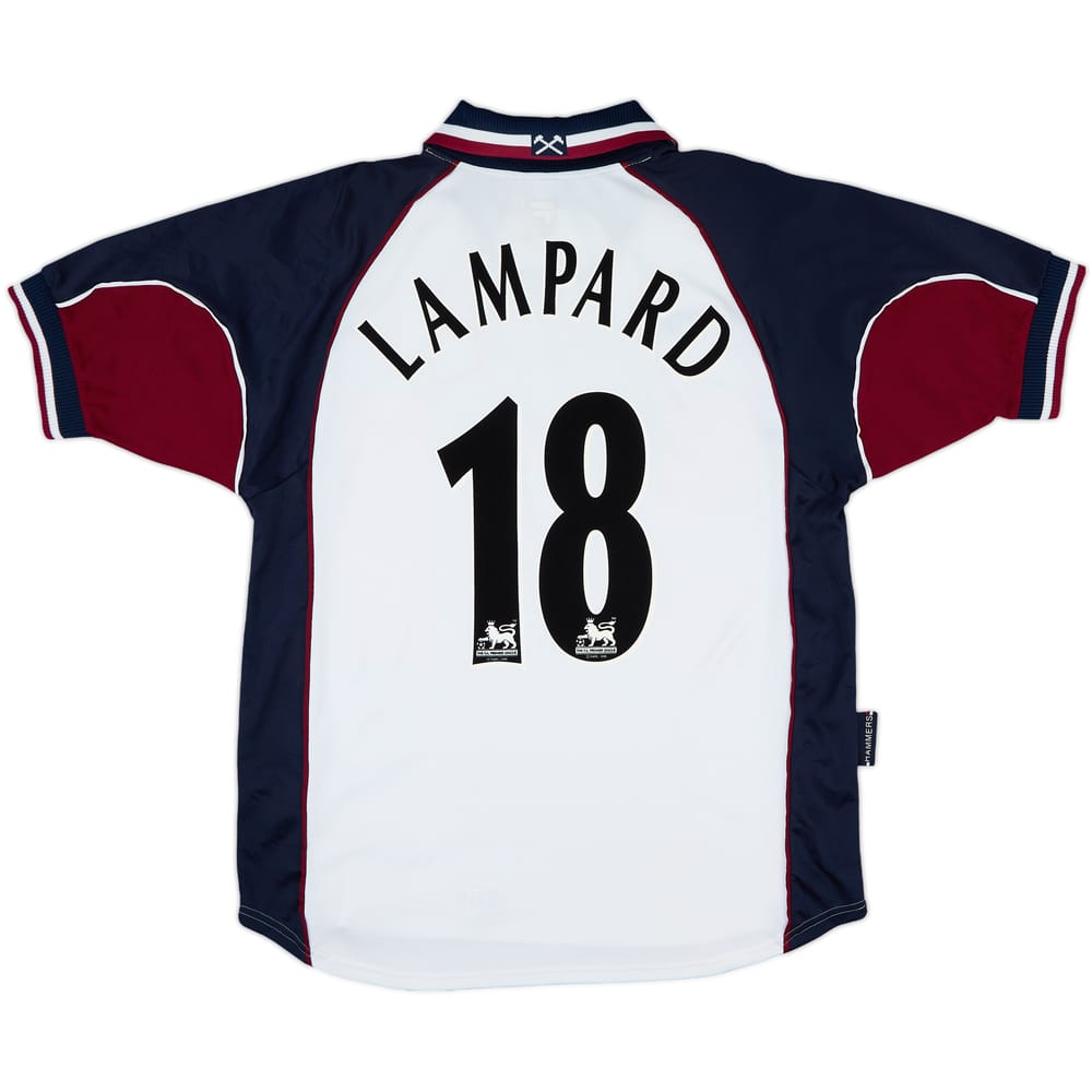 1999-01 West Ham Away Shirt Lampard #8 - 9/10 - (L)