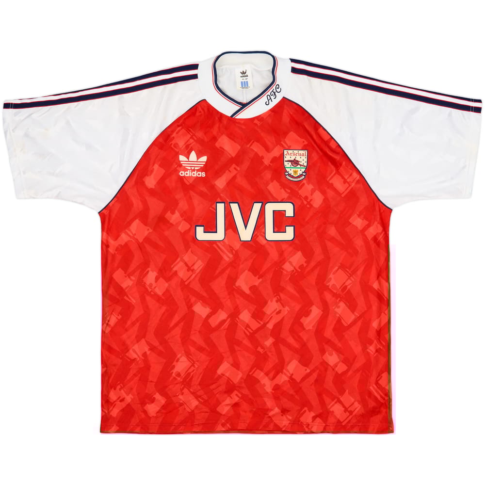 1990-92 Arsenal Home Shirt - 8/10 - (L)