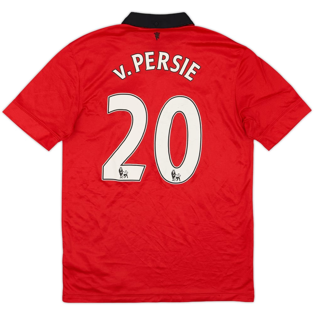 2013-14 Manchester United Home Shirt v.Persie #20 - 5/10 - (M)