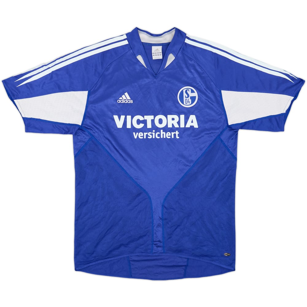 2004-05 Schalke Home Shirt #8 - 4/10 - (L)