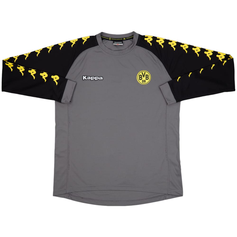 2009-10 Borussia Dortmund Kappa Training L/S Shirt - 9/10 - (XL)