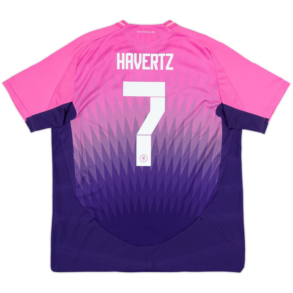 2024-25 Germany Authentic Away Shirt Havertz #7 - 10/10 - (XL)