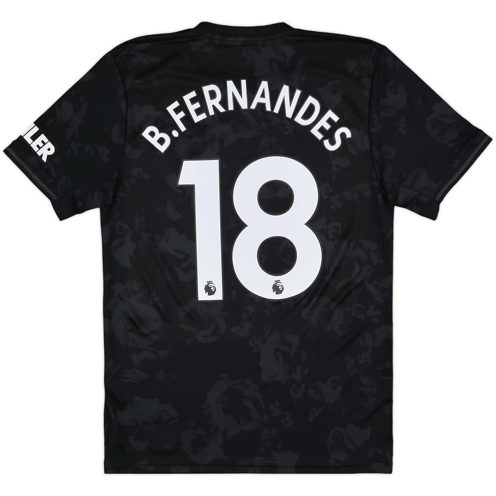 2019-20 Manchester United Third Shirt B.Fernandes #18 - 9/10 - (M)