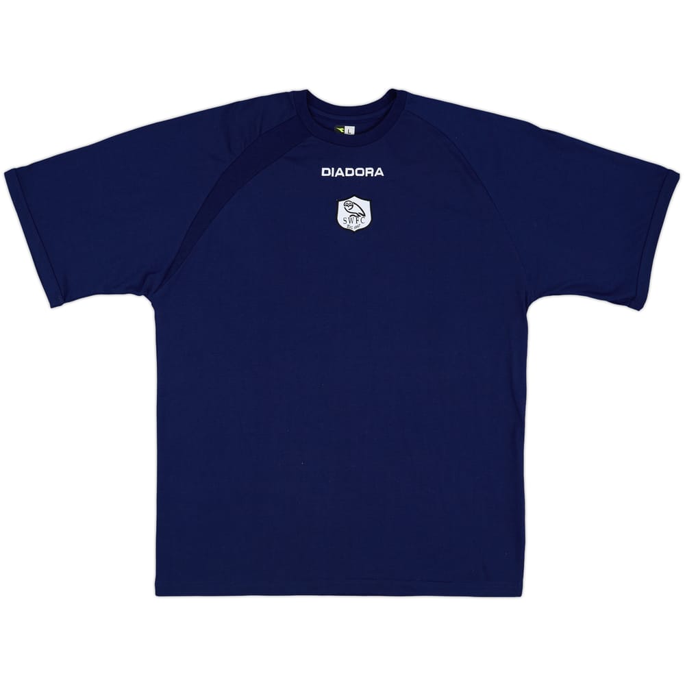 2005-06 Sheffield Wednesday Diadora Cotton Tee - 8/10 - (L)