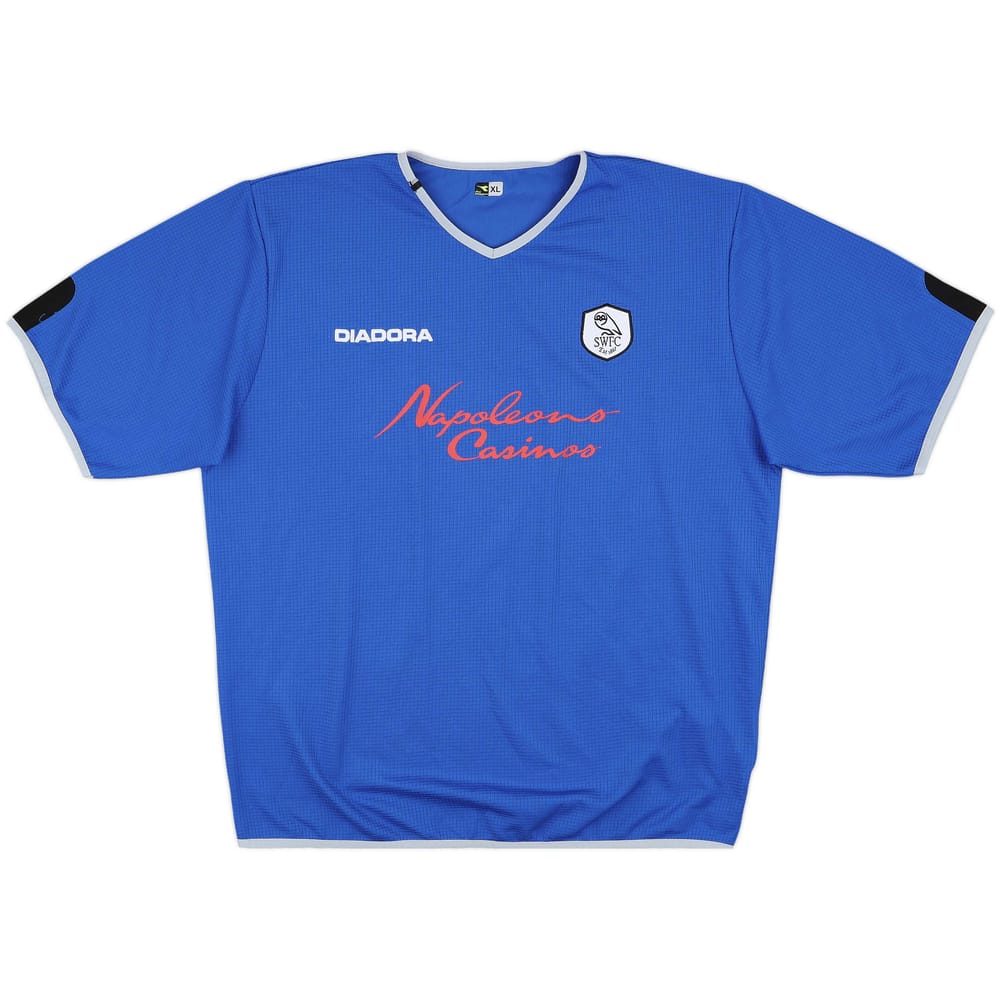 2001-02 Sheffield Wednesday Diadora Training Shirt - 9/10 - (XL)