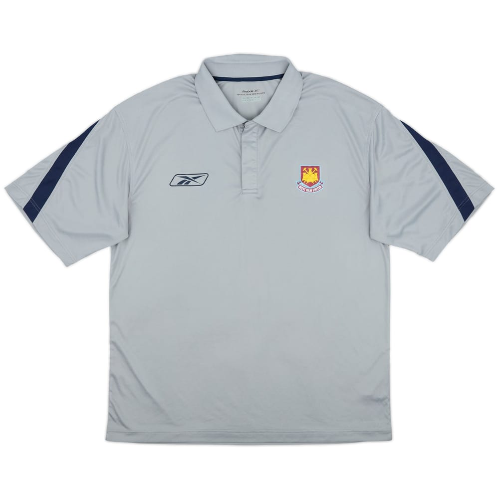 2003-04 West Ham Reebok Polo Shirt - 9/10 - (L)