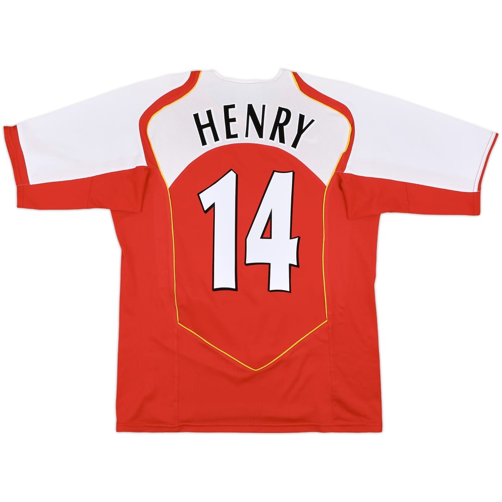 2004-05 Arsenal Home Shirt Henry #14 - 8/10 - (L)