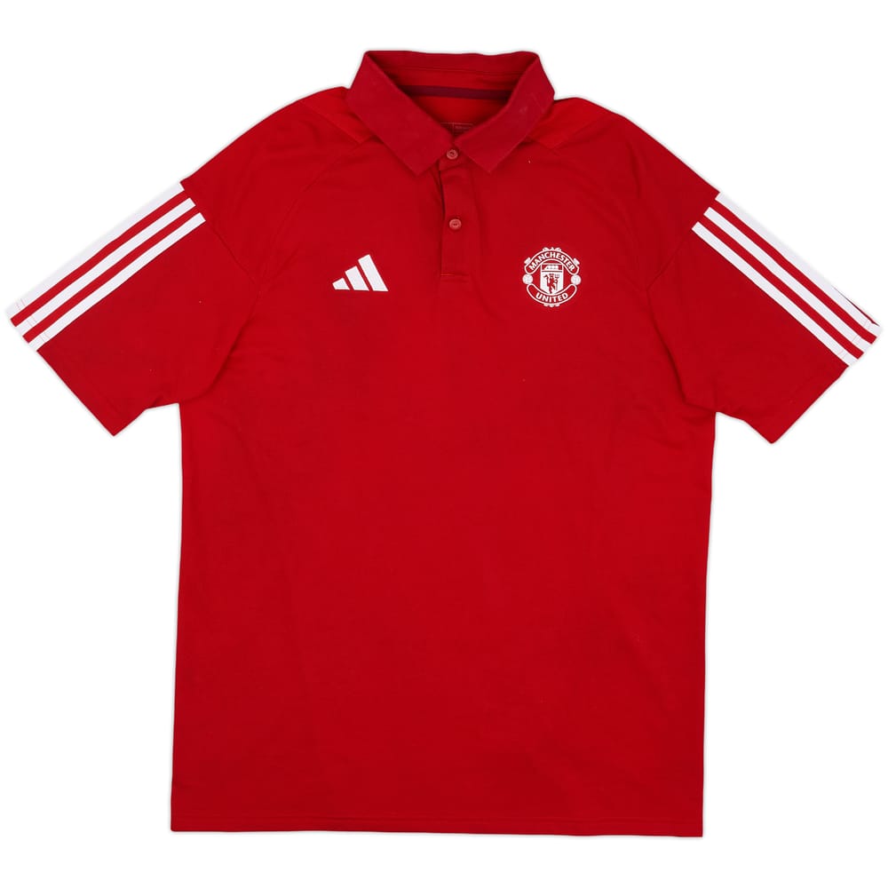 2024-25 Manchester United adidas Polo Shirt - 8/10 - (M)
