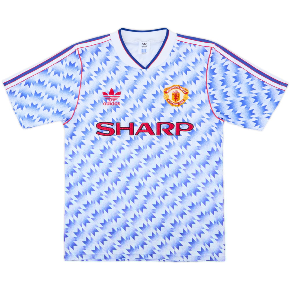 1990-92 Manchester United Away Shirt - 10/10 - (S)