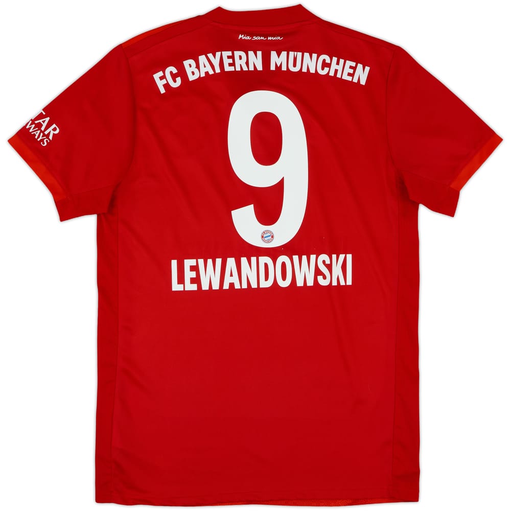 2019-20 Bayern Munich Home Shirt Lewandowski #9 - 9/10 - (M)