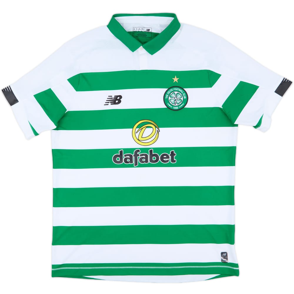 2019-20 Celtic Home Shirt - 8/10 - (XL)