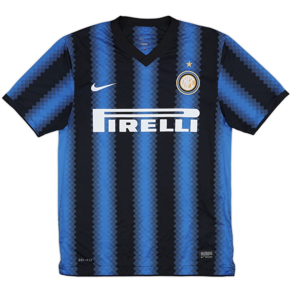 2010-11 Inter Milan Home Shirt - 9/10 - (M)