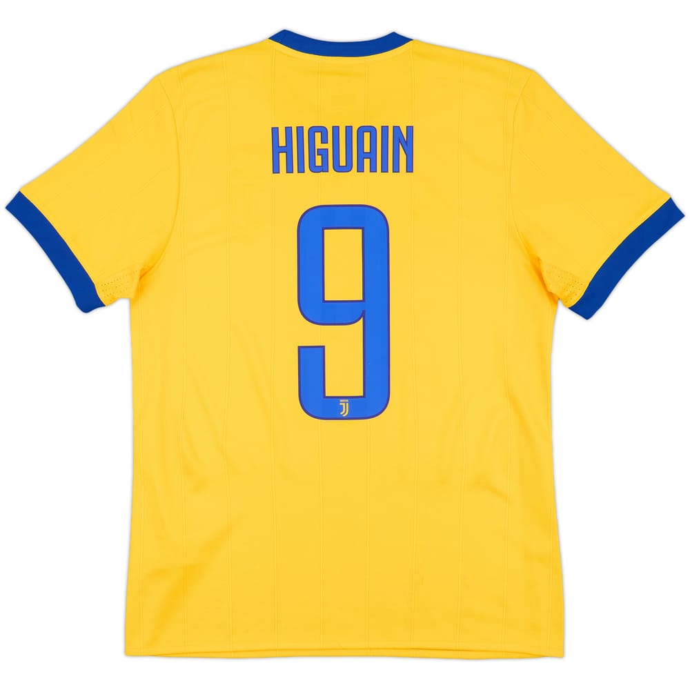 2017-18 Juventus Away Shirt Higuain #9 - 8/10 - (M)