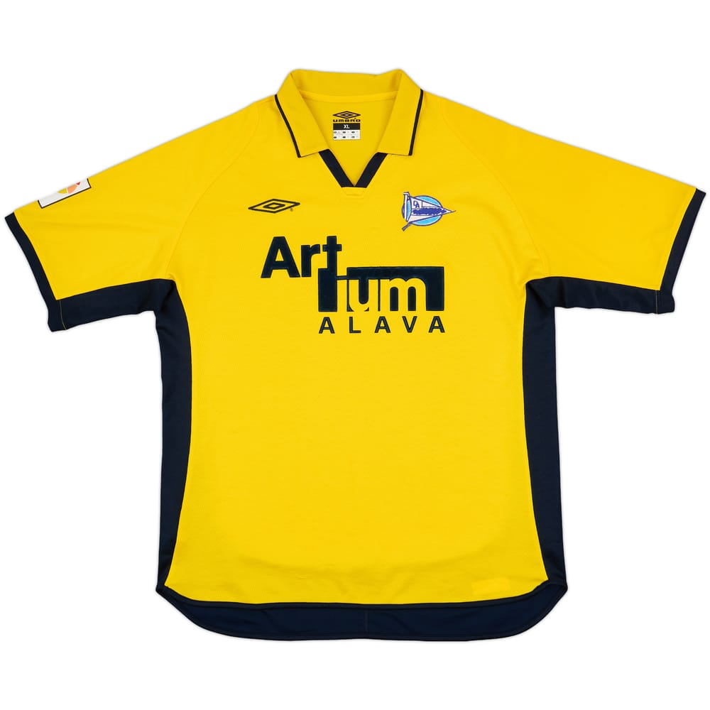 2002-03 Alaves Away Shirt - 7/10 - (XL)
