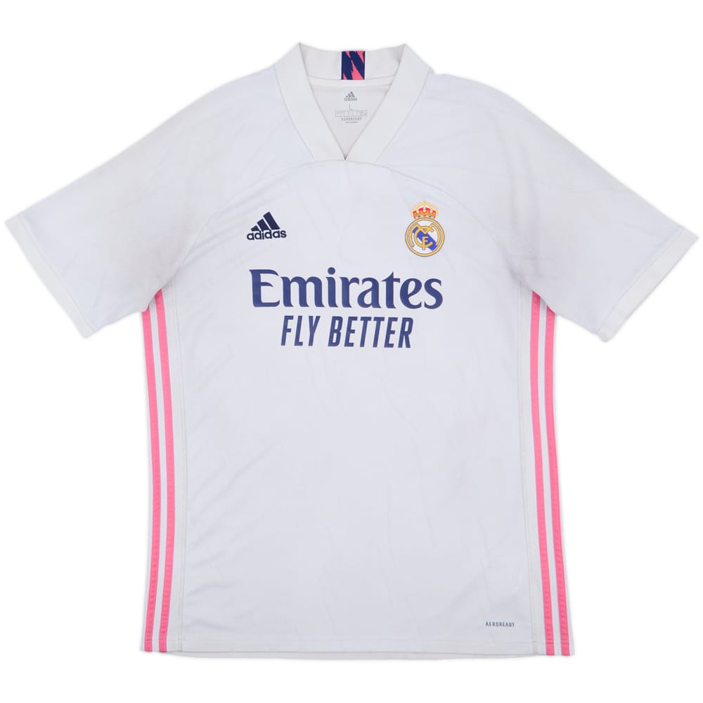 2020-21 Real Madrid Home Shirt - 4/10 - (L)
