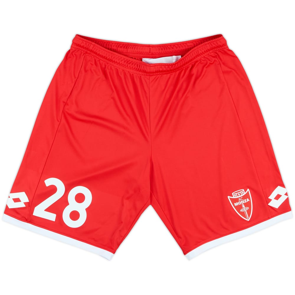 2023-24 Monza Match Issue Home Shorts #28 (Colpani)
