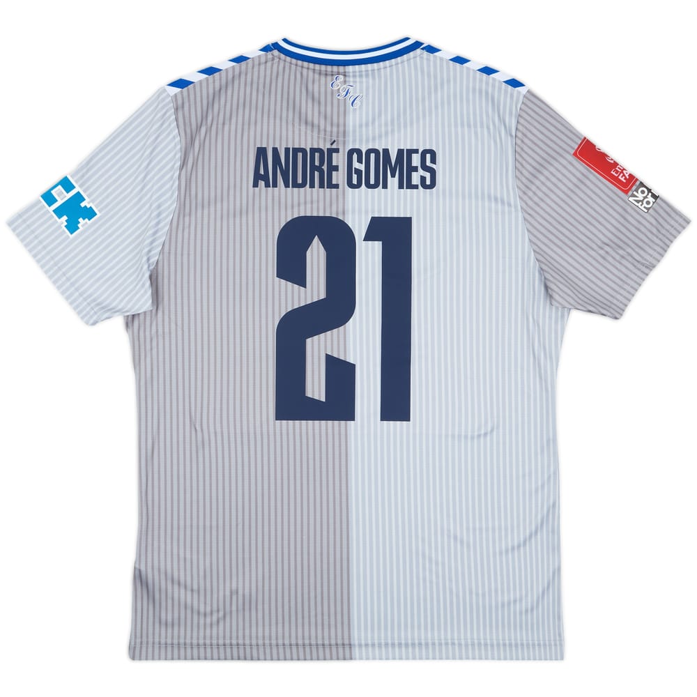 2023-24 Everton Match Issue FA Cup Third Shirt Andre Gomes #21