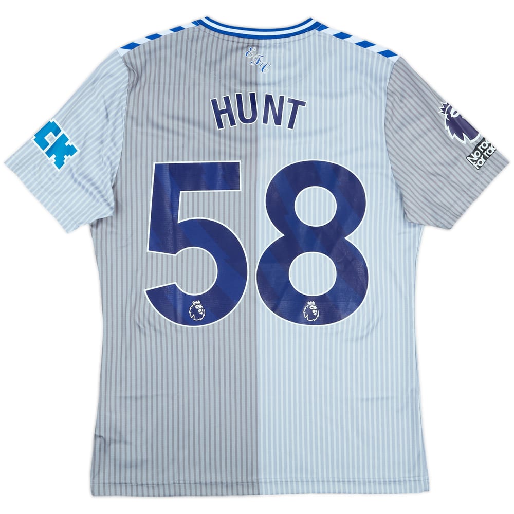 2023-24 Everton Match Issue Third Shirt Hunt #58