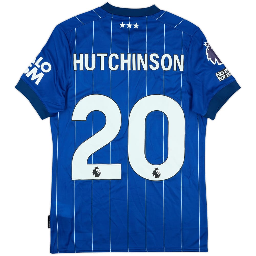 2024-25 Ipswich Match Issue Home Shirt Hutchinson #20