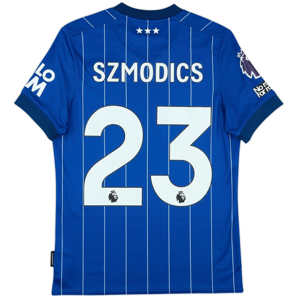 2024-25 Ipswich Match Issue Home Shirt Szmodics #23