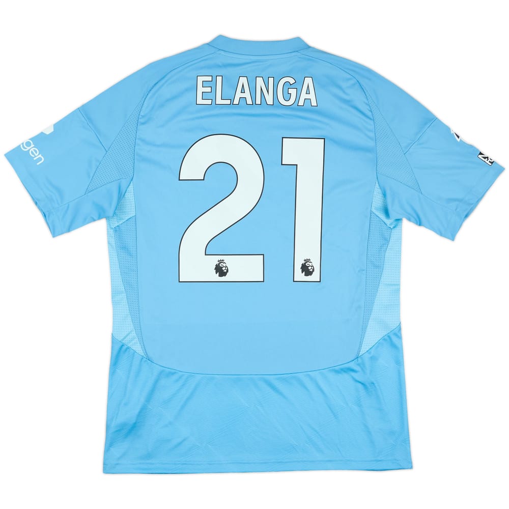 2024-25 Nottingham Forest Match Issue Third Shirt Elanga #21