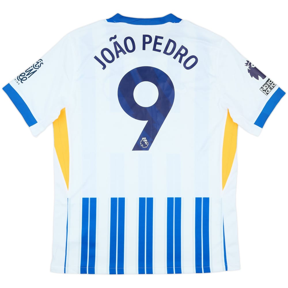 2024-25 Brighton Match Issue Home Shirt Joao Pedro #9