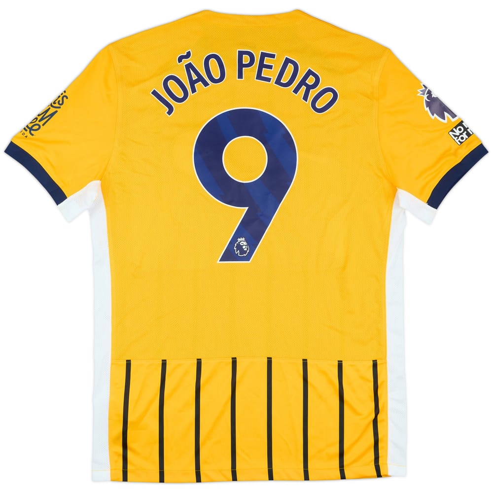 2024-25 Brighton Match Issue Away Shirt Joao Pedro #9