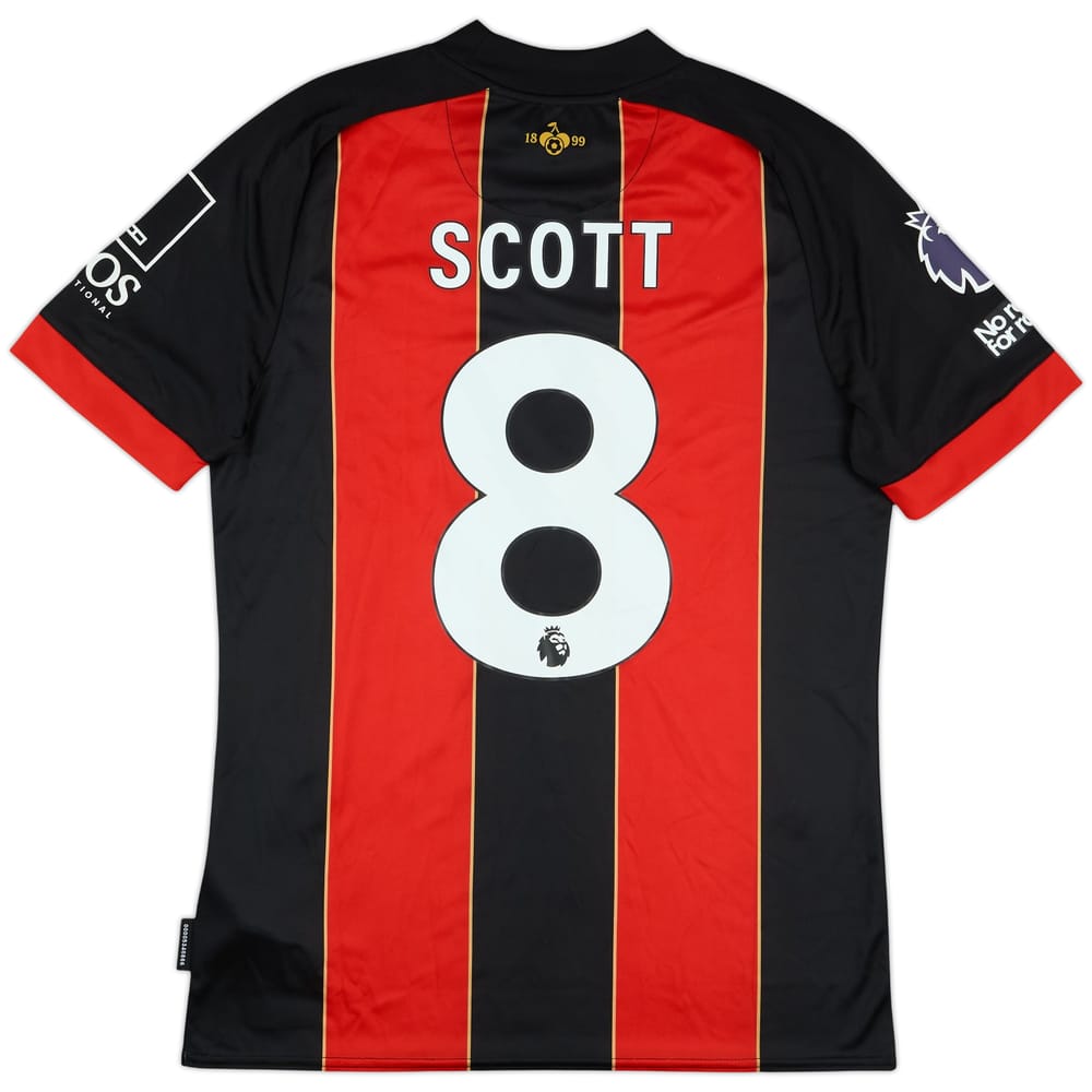 2024-25 Bournemouth Match Issue Home Shirt Scott #8