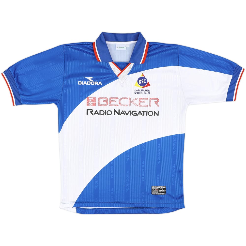 1999-00 Karlsruhe Home Shirt - 5/10 - (XL)