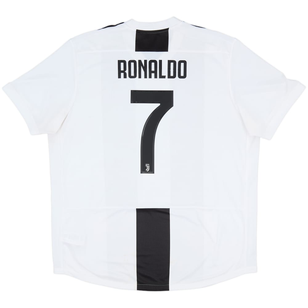 2018-19 Juventus Home Shirt Ronaldo #7 - 7/10 - (XXL)
